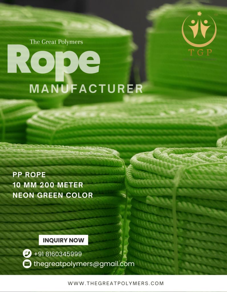 PP Ropes 10 mm - 200 meter