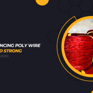 Electric fencing poly wire