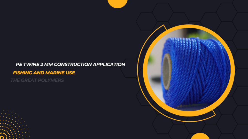 Pe Twine and Rope 1.5 mm 1.7 mm 2 mm for Construction