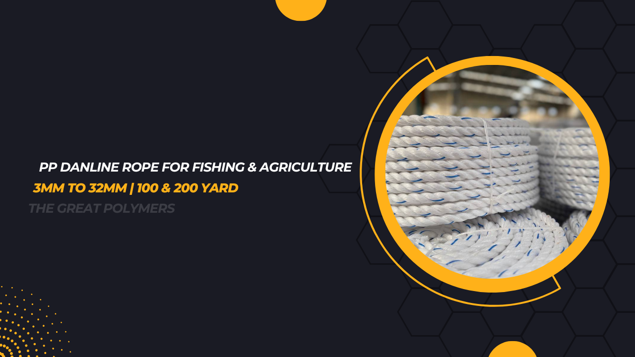 PP Danline Rope for Fishing & Agriculture