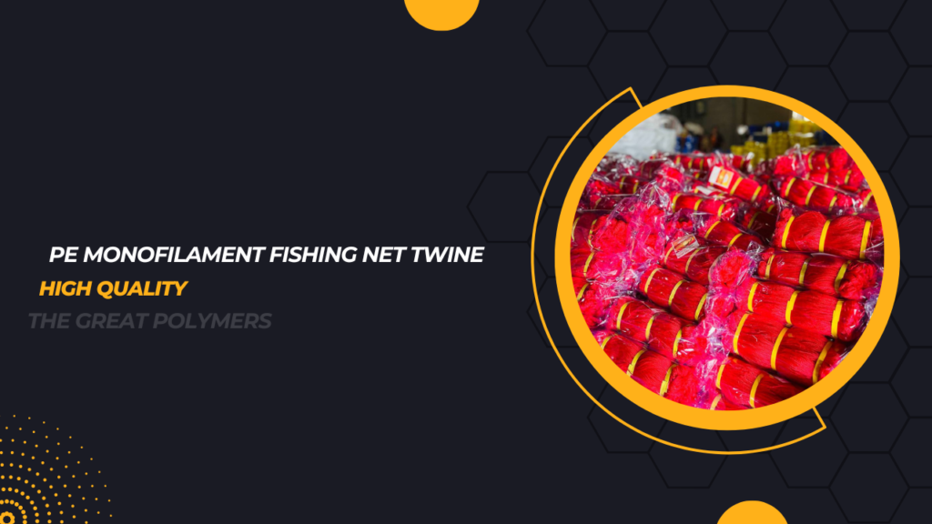 Pe monofilament fishing net twine