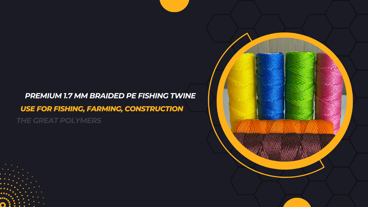 Premium 1.7 mm Braided Pe Fishing Twine